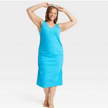 Load image into Gallery viewer, A New Day Rib Knit Side Ruched Bodycon Dress size XXL
