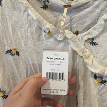 Load image into Gallery viewer, Free People Full Bloom Embroidered Top size Large
