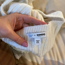 Load image into Gallery viewer, Sonoma x Lauren Lane White Ribbed Tank size XXL
