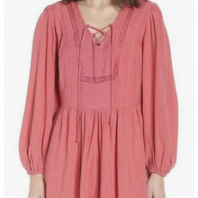 Load image into Gallery viewer, Hinge Slate Women&#39;s Up V-Neck Sheath Dress size XL
