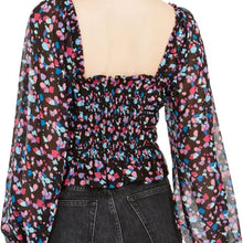 Load image into Gallery viewer, Leyden Smocked Crop Top size Medium
