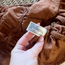 Load image into Gallery viewer, Women&#39;s Puff Elbow Sleeve Linen Peasant Shirt Top A New Day size XXL
