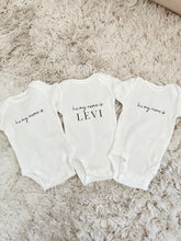Load image into Gallery viewer, Personalized 0-3 Month Onesie
