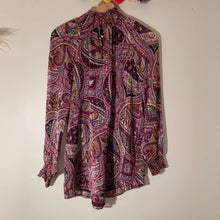 Load image into Gallery viewer, Chicos Bohemian Scrolls MockNeck Top
