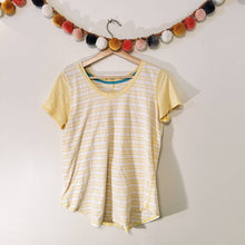Load image into Gallery viewer, Lululemon Yellow Striped Top size Medium
