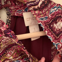 Load image into Gallery viewer, Chicos Bohemian Scrolls MockNeck Top
